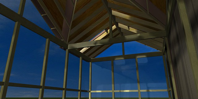 Interior Ceiling - Open Framing
